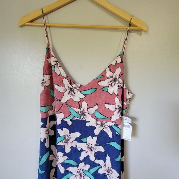 NWT O'NEILL FLORAL V NECK TANK MAXI DRESS SIZE M - Picture 6 of 15